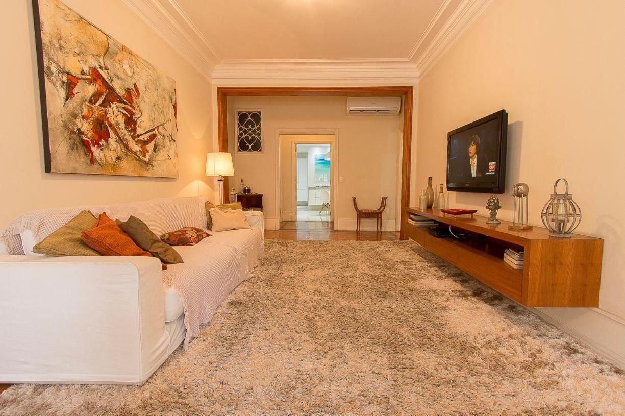 Amplo, Exclusivo E Proximo Ao Mar De Copacabana Рио-де-Жанейро Экстерьер фото
